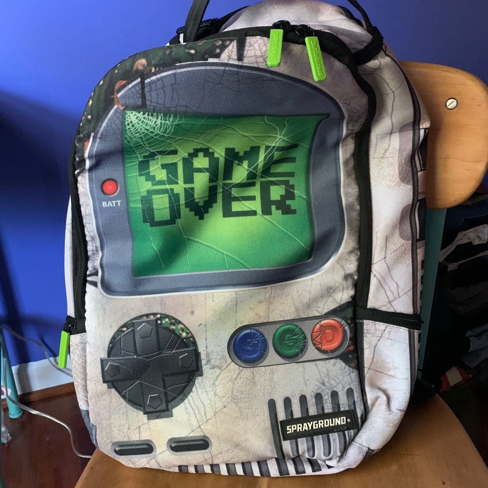 OG Sprayground Backpack Game Over